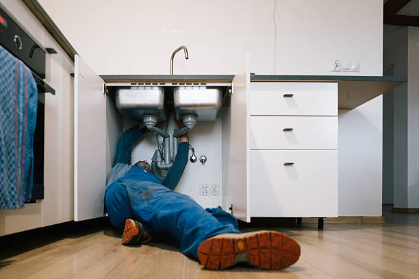 Professional Drain Cleaning technician working in Dorton, KY